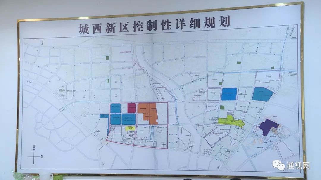 刘明灯调研城西新区项目建设